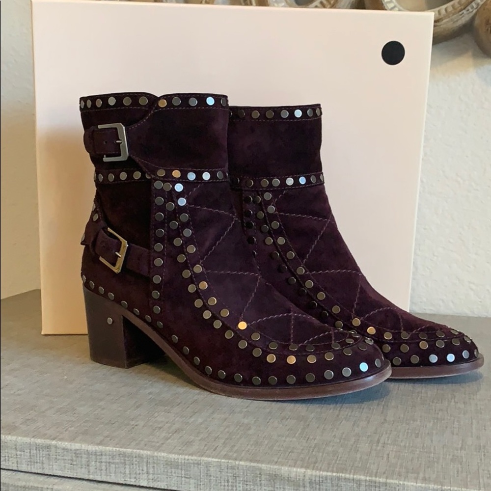 Laurence Dacade | Gatsby Studded Suede Boot - Picture 4 of 9